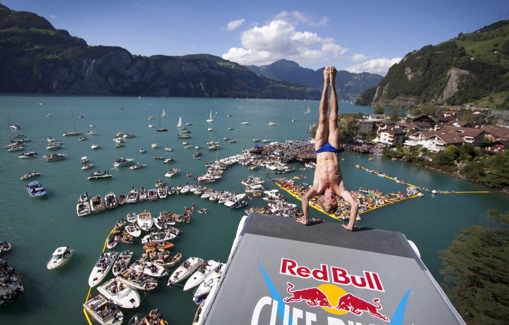 Red Bull Cliff Diving World Series Slingshot Sponsorship